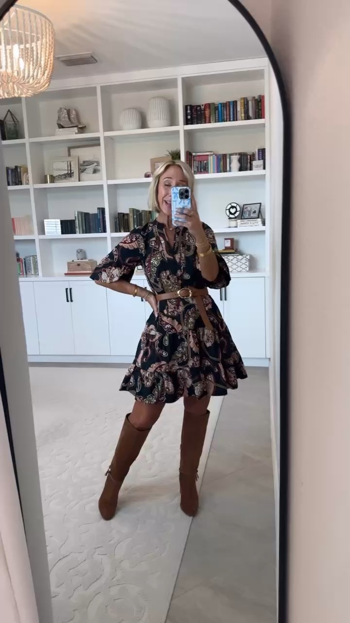 Walmart - new brand on sale. V Neck Mini Dress w/ Flutter Sleeves - size XS. Was $24.98. Now $16.98. 3 colors. Buckle Tall Boots - TTS. Was $46.98. Now $35.24. 3 colors.