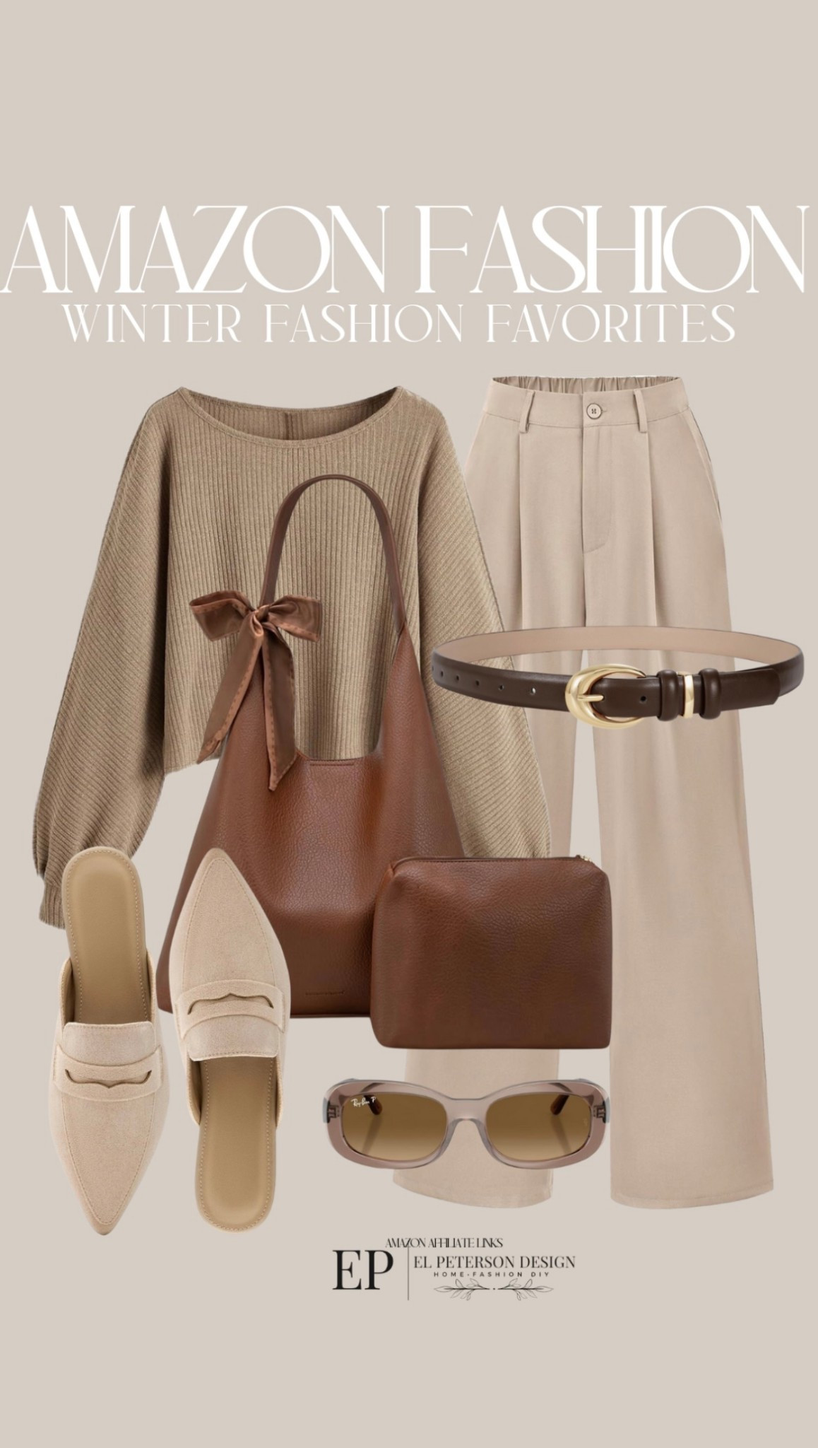 Amazon
Fashion
Pants
Sweater
Purse
Belt
Sunglasses
Mules

#LTKFindsUnder50 #LTKFindsUnder100