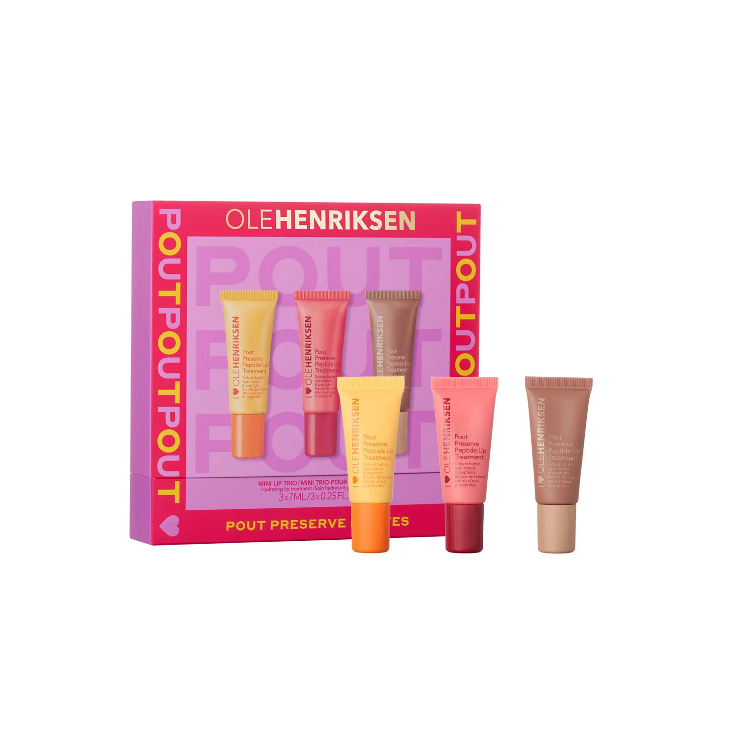 Pout Preserve Petites Mini Lip Trio | Ole Henriksen