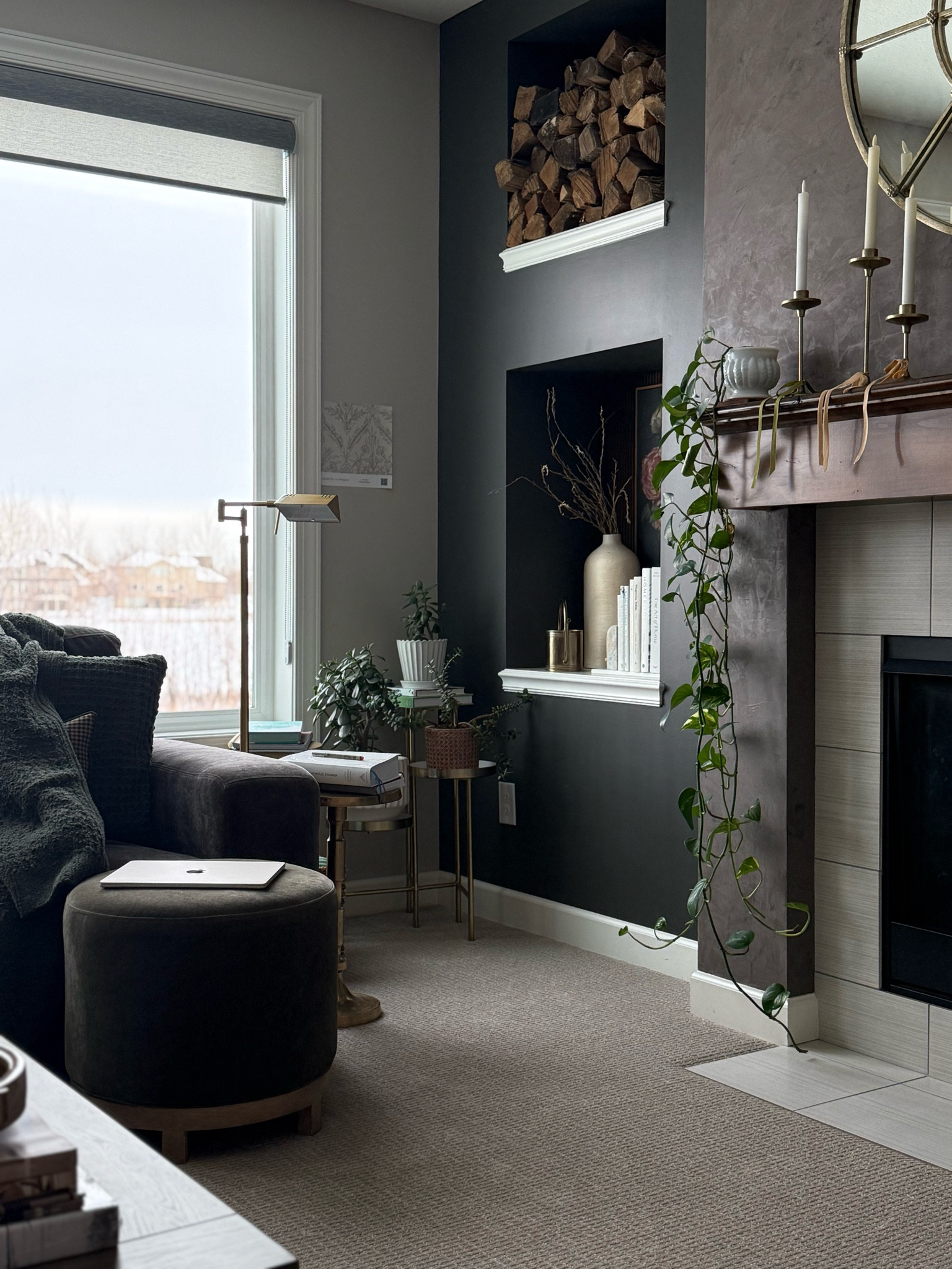 Pondering about this gorgeous wallpaper making its way into our living room. 🤭

Everything linked from our living room ❤️

#LTKStyleTip #LTKFindsUnder100 #LTKHome