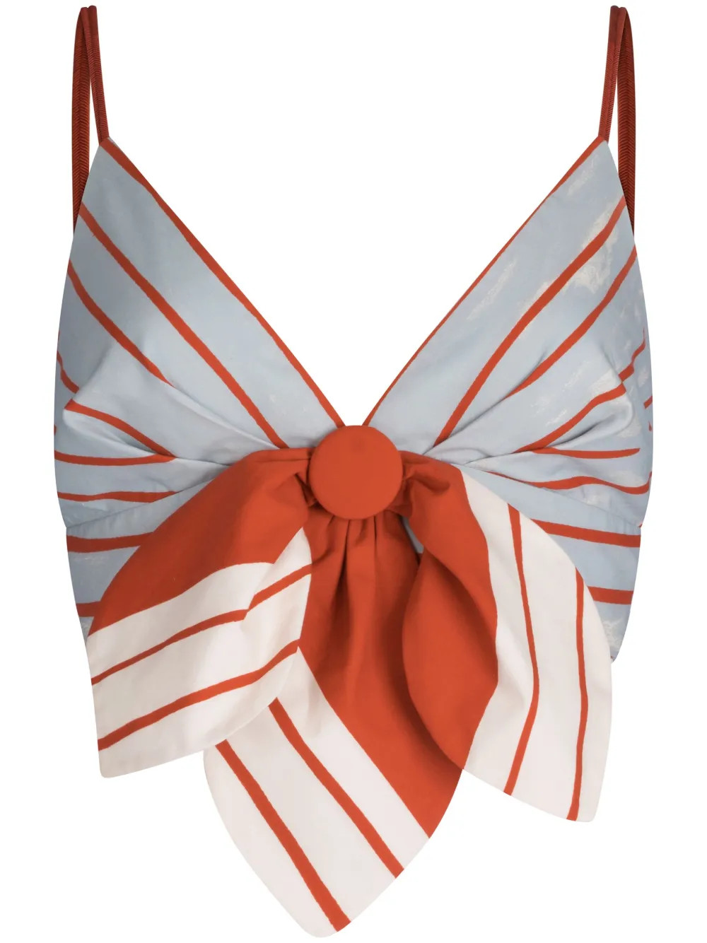 Silvia Tcherassi Flor Cropped Top  - Farfetch | Farfetch Global