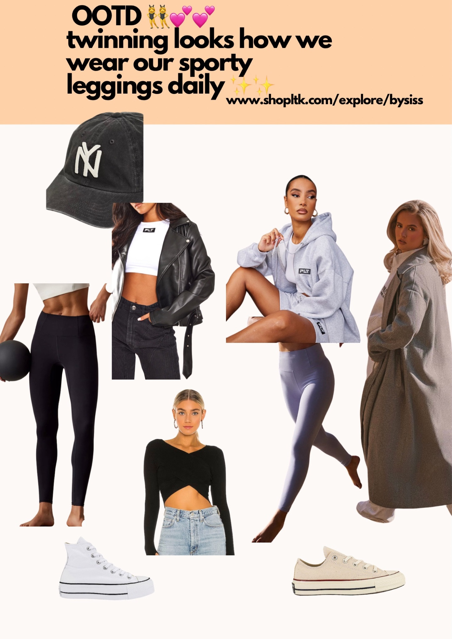 OOTD how we wear leggings daily, 2 outfit ideas 
.
Happy wearing, comfy but cute girls xx 


#LTKU #LTKfindsunder50 #LTKstyletip