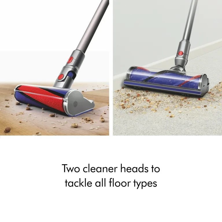 Dyson V8 Absolute Cordless Vacuum | Silver/Nickel | New - Walmart.com | Walmart (US)