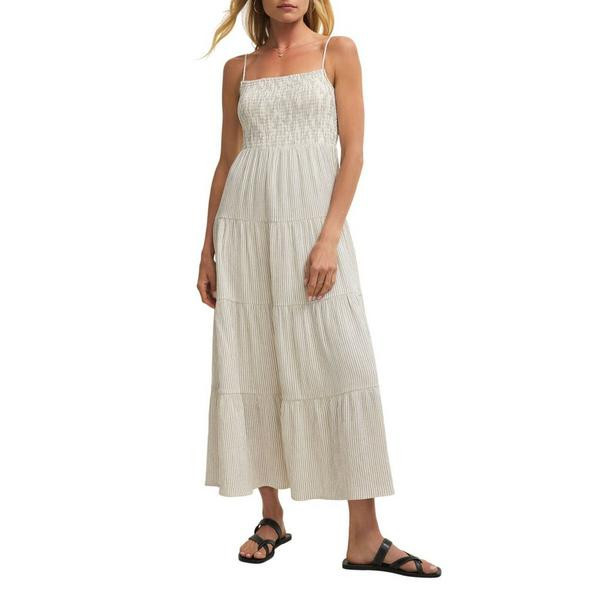 Women's Z Supply Balos Striped Maxi Dress XSmall Natural | Scheels Sports