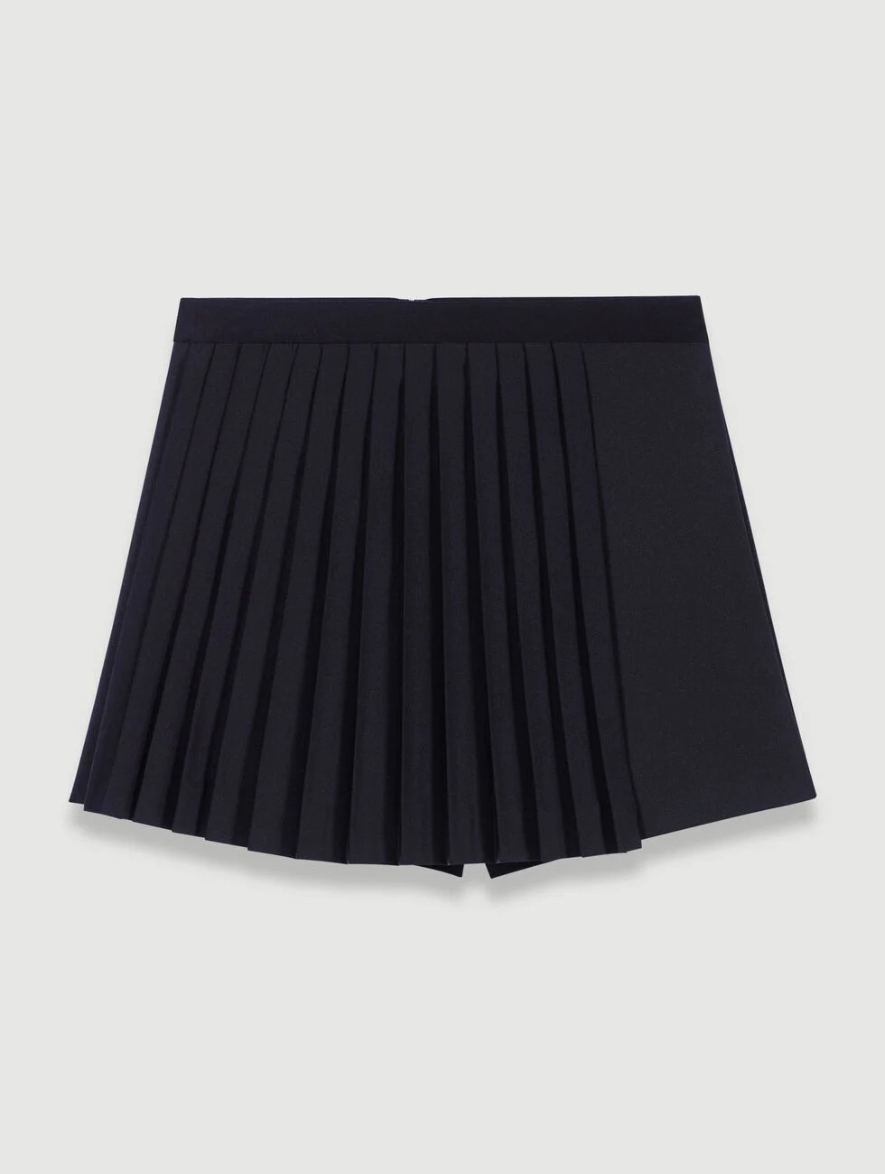 Straight-fit pleated shorts | Maje US | Maje US
