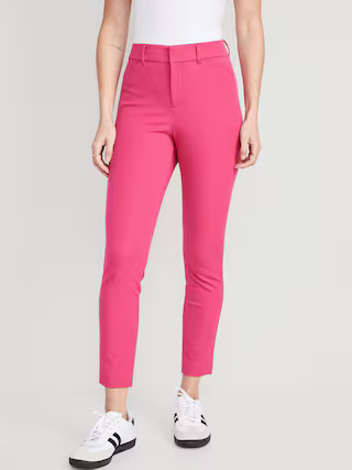 High-Waisted Never-Fade Pixie Skinny Ankle Pants for Women | Old Navy (US)