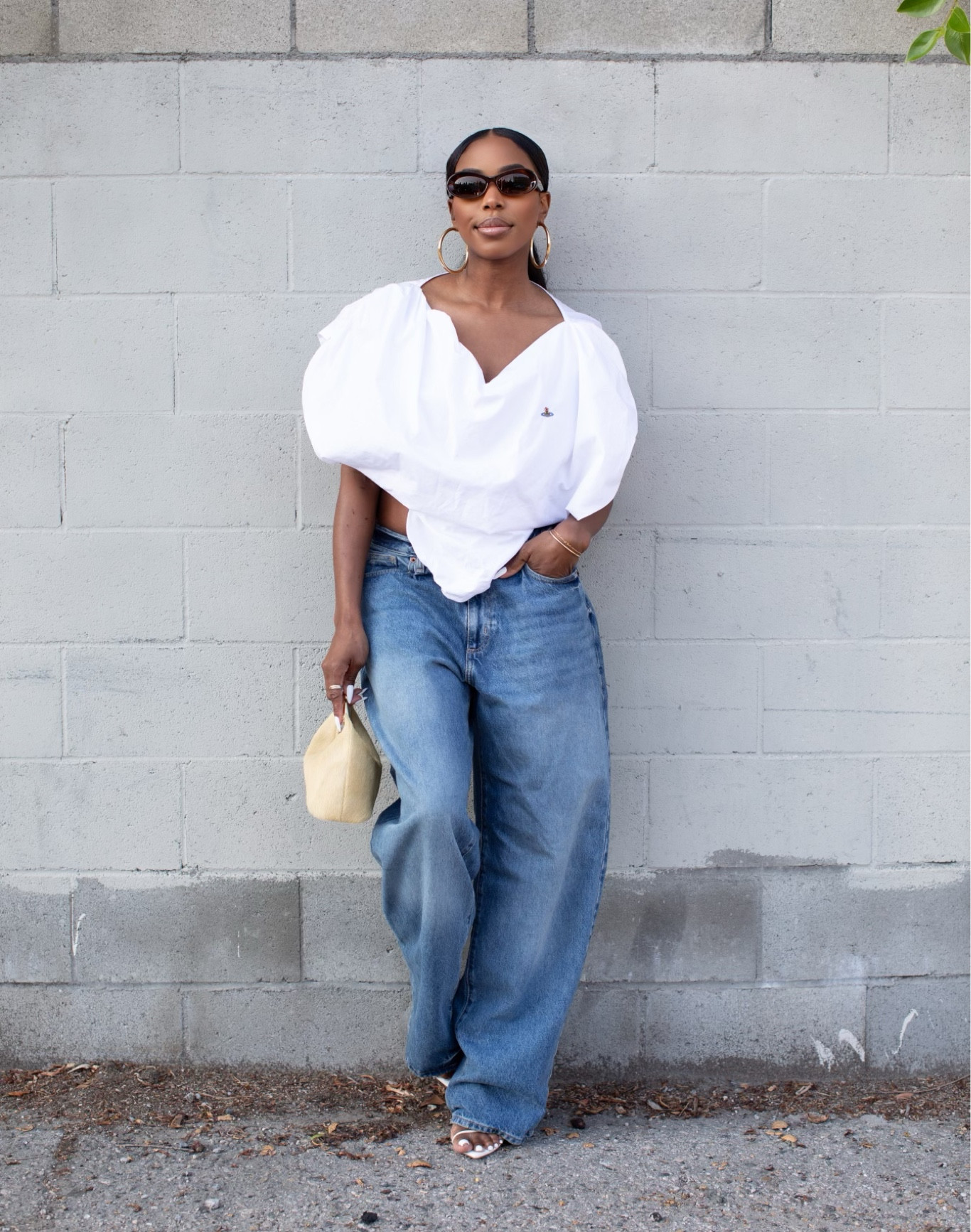 Vivienne Westwood top and one of my favorite pairs of baggy jeans from Target. 

#LTKStyleTip #LTKFindsUnder100