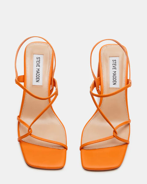 VALORA ORANGE LEATHER | Steve Madden (US)