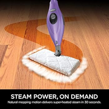Shark S3501 Steam Pocket Mop Hard Floor Cleaner, Purple | Amazon (US)