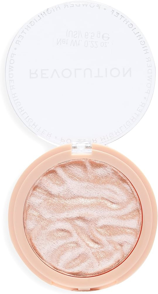 Revolution Beauty, Reloaded Pressed Powder Highlighter, Intensely Pigmented for a High Impact Dew... | Amazon (US)