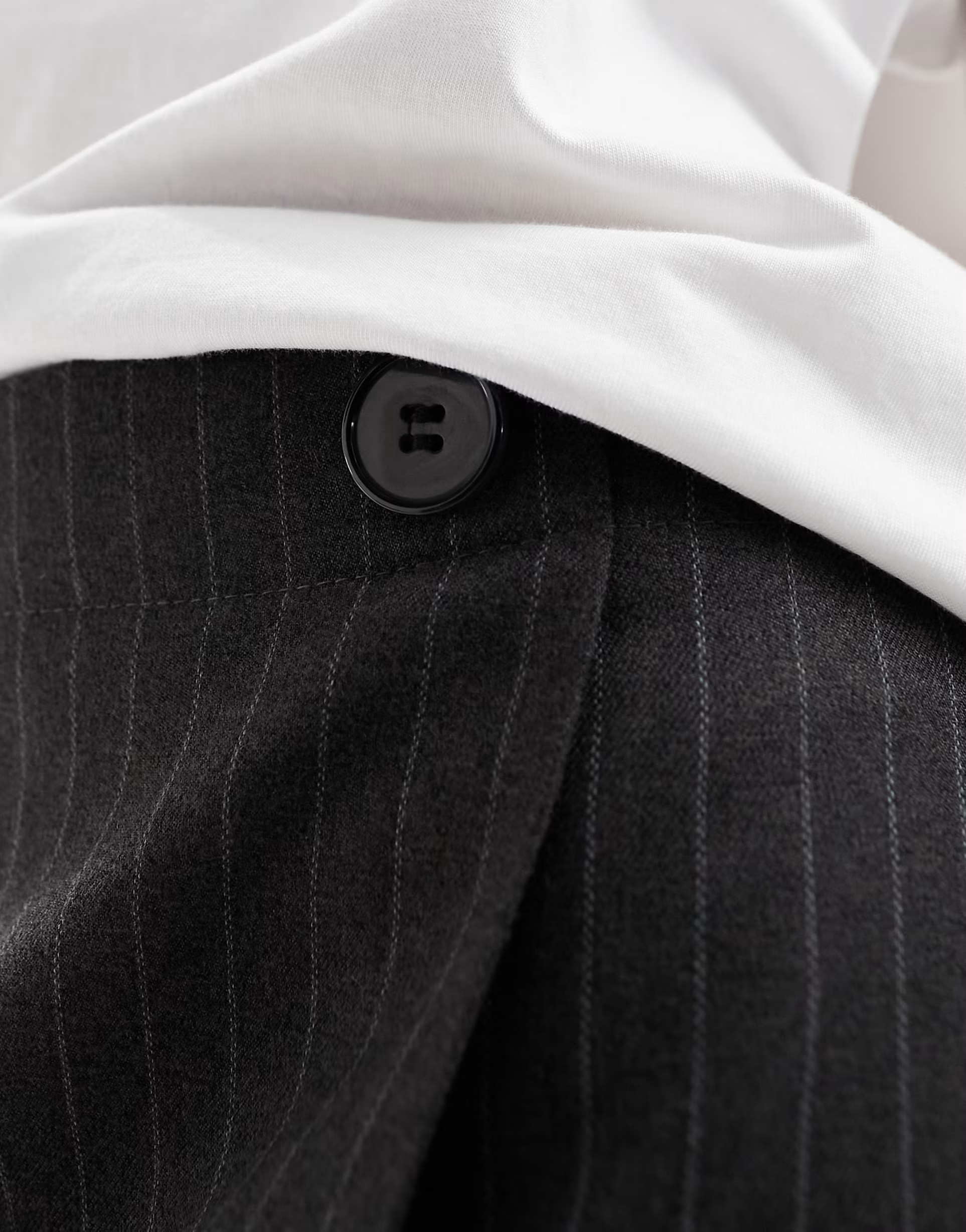 New Look pinstripe skort in dark grey | ASOS | ASOS (Global)