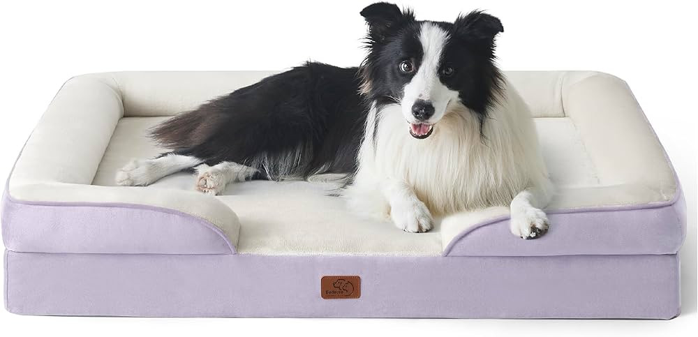 Bedsure Orthopedic Dog Bed for Large Dogs - Big Washable Dog Sofa Beds Large, Supportive Foam Pet... | Amazon (US)