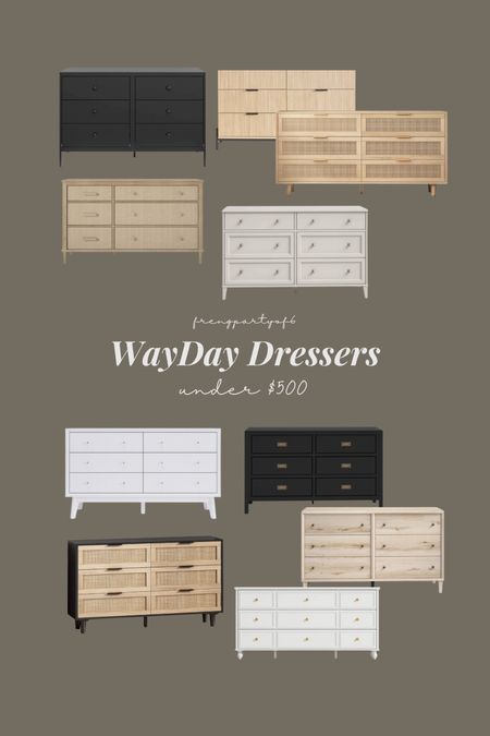 WayDay dressers on sale, under $500!

#LTKhome #LTKsalealert
