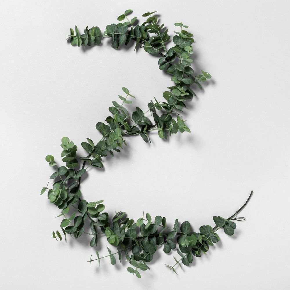 6' Faux Eucalyptus Garland - Hearth & Hand with Magnolia | Target