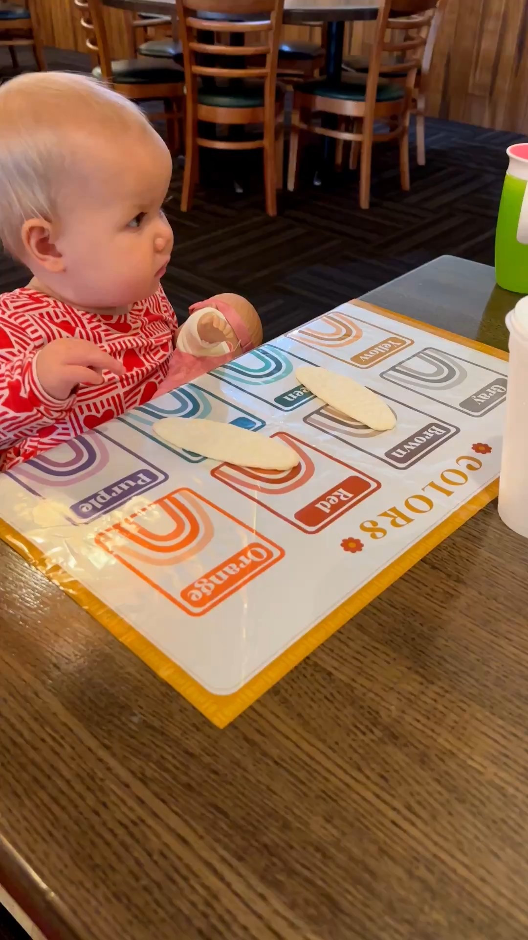 These Disposable Placemats for Babies and Toddlers are a total game changer 🙌 I keep them in the diaper bag and car so I’m always prepared — whether we’re at a restaurant, traveling, or eating on the go. 🍽️💖
✨ Details: 40-pack sticky toddler placemats (12" x 18") with 4 adorable designs. Perfect for keeping mealtime mess-free and stress-free!
#MomHack #ToddlerLife #BabyEssentials #TravelWithKids #MomMustHaves #ToddlerFeeding #DiaperBagEssentials #OnTheGoMom #LTKBaby #LTKMama #ParentingMadeEasy #ToddlerMom #BabyGear

#LTKBaby #LTKFindsUnder50 #LTKBump
