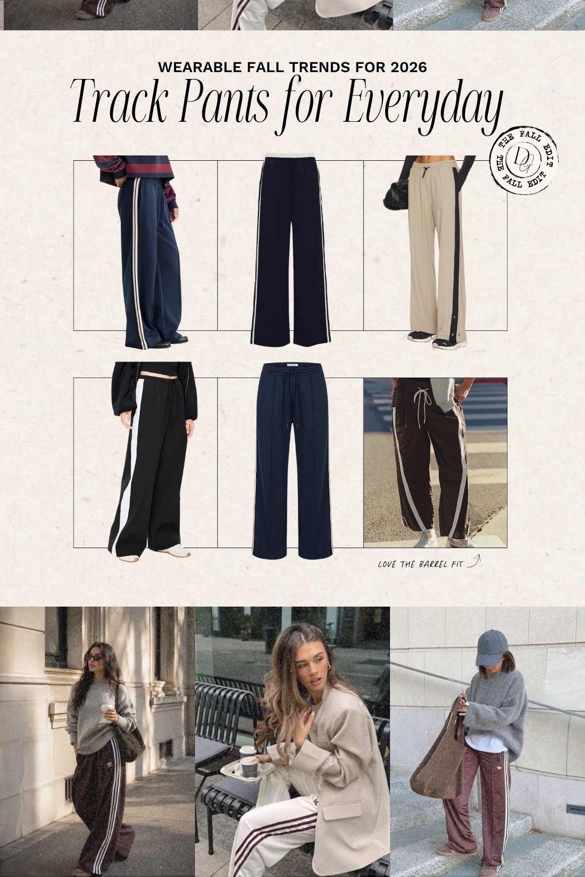 Wearable Fall trend: track pants 〰️ fall fashion, fall outfit, fall outfits, fall wardrobe, fall essential, fall essentials, fall style, fall looks, fall look, fall 2026, fall trend, fall trends, fall closet basics, fall closet basic, fall closet essentials, fall closet essential, fall wardrobe staples, fall wardrobe staple, fall staple, fall staples

#LTKootd #LTKActive #LTKSeasonal