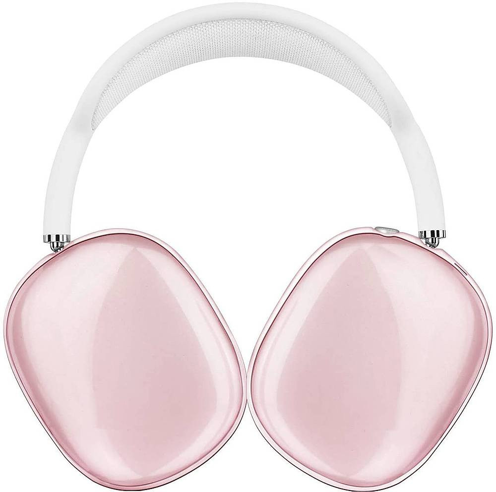 SaharaCase - Hybrid Flex Case for Apple AirPods Max - Transparent Pink | Best Buy U.S.