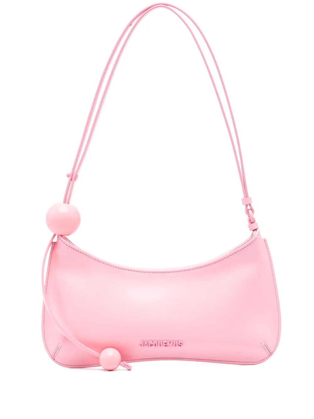 Jacquemus Le Bisou Perle shoulder bag - Pink | Farfetch Global