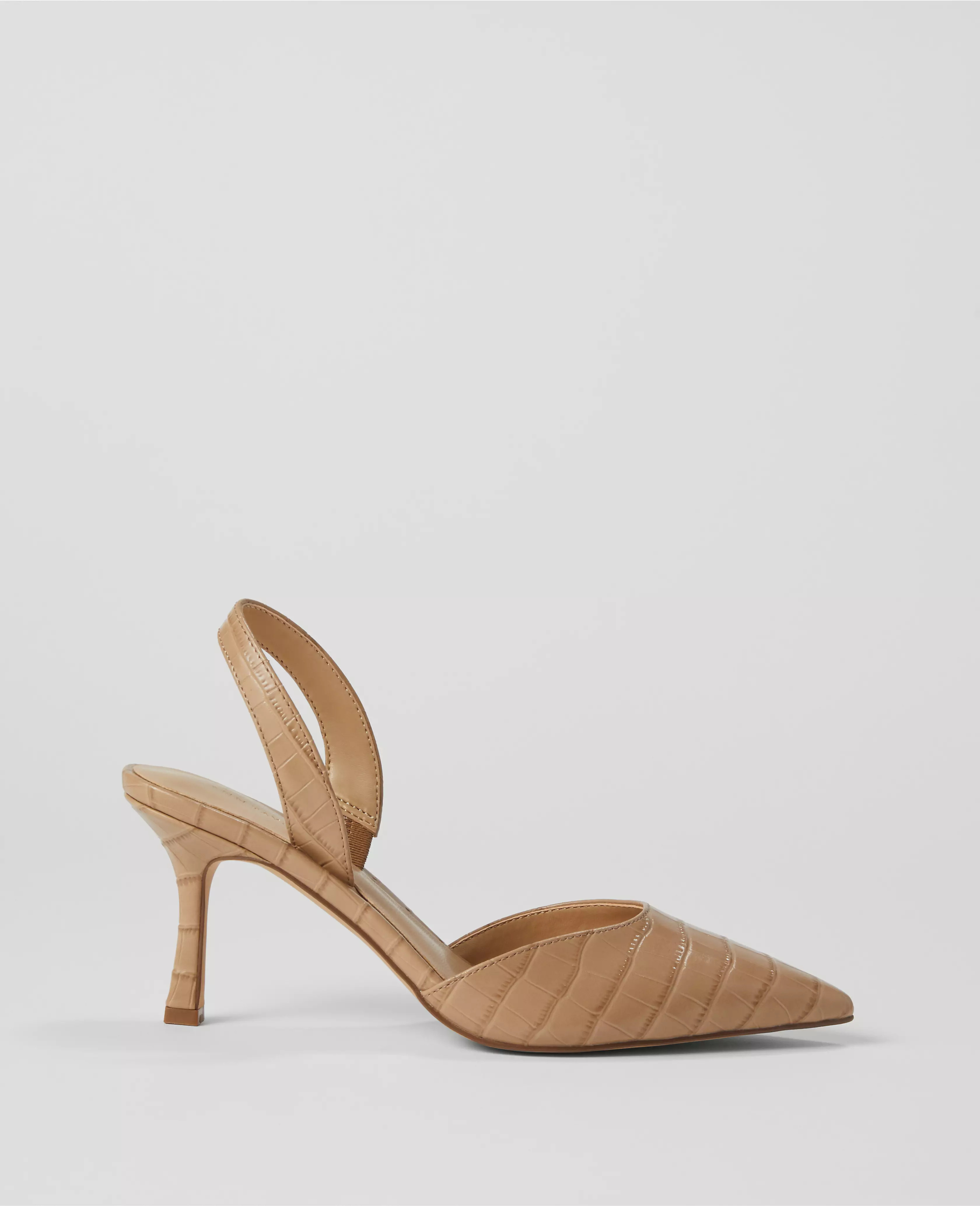 Kerry Embossed Slingback Pumps | Ann Taylor