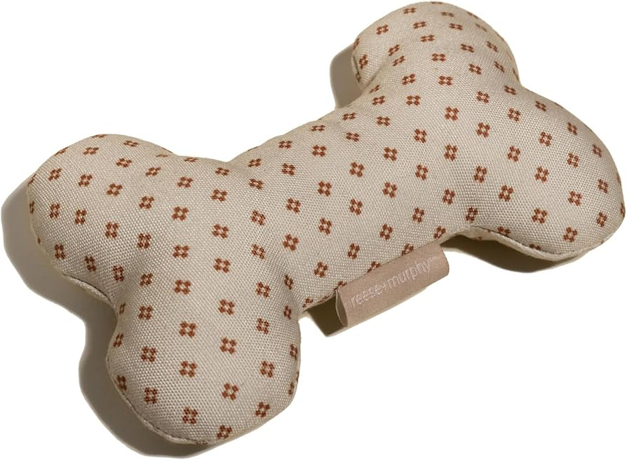 Reese+Murphy Diamond Plush Dog Toy - Dog Toys for Aggressive Chewers Medium & Large Dogs - Squeak... | Amazon (US)