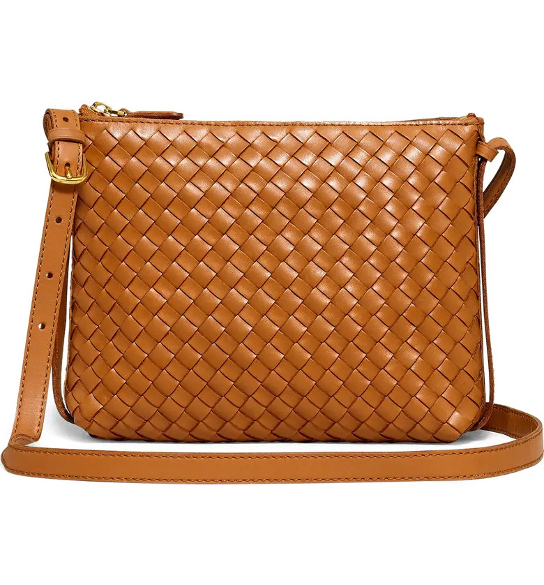 Madewell Woven Leather Crossbody Bag | Nordstrom | Nordstrom