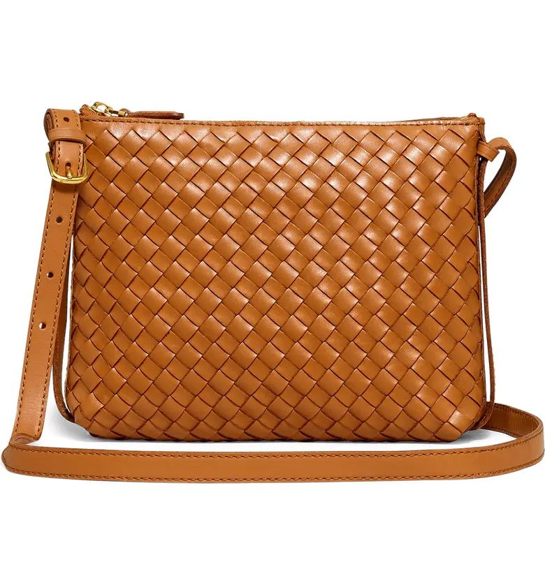Madewell Woven Leather Crossbody Bag | Nordstrom | Nordstrom