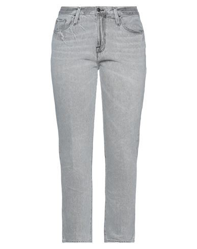 Frame Woman Jeans Light grey Size 30 Cotton, Recycled cotton | YOOX (US)