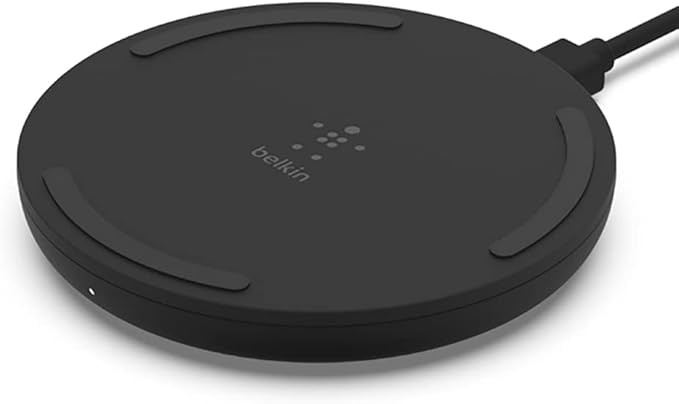 Belkin Quick Charge Wireless Charging Pad - 10W Qi-Certified Charger Pad for Apple iPhone, Samsun... | Amazon (US)