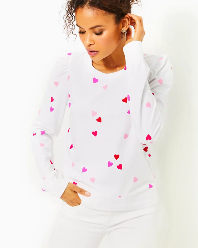 Jansen Cotton Sweatshirt | Lilly Pulitzer