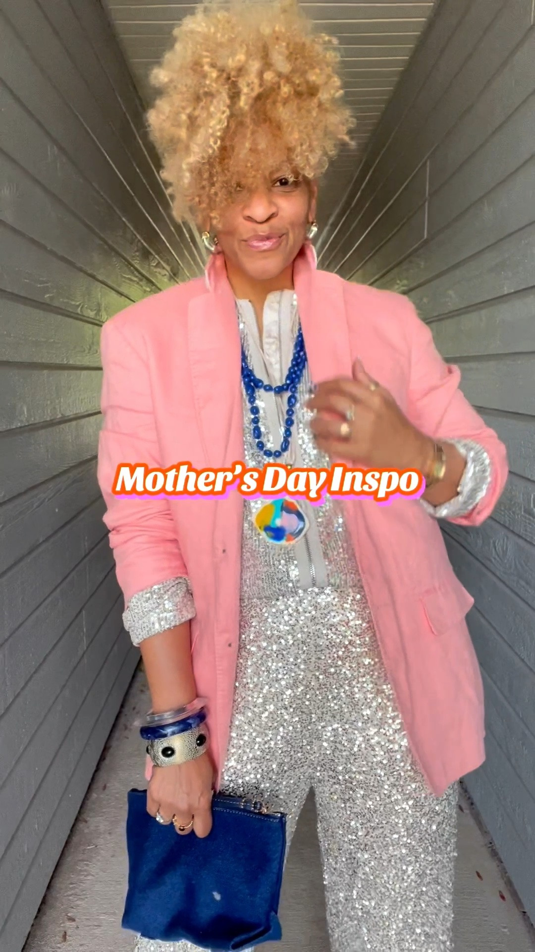 Glitter and Blue for Mother's Day! ✨💙🕊️ Channeling some MJ magic today while honoring my mom with a pop of blue. Hope you love it as much as I do!

#ootd #styleinspo #mothersday #sparkle #teachersofinstagram

Blazer: @Macys
Sequin Jacket: @Zara Paris
Sequin Pant: @neverfullydressed
Heels: @Macys 
Bag: @Madewell 
Accessories: @hellobaabs (use Code STORY20)

#LTKMothersDay #LTKootd #LTKSaleAlert
