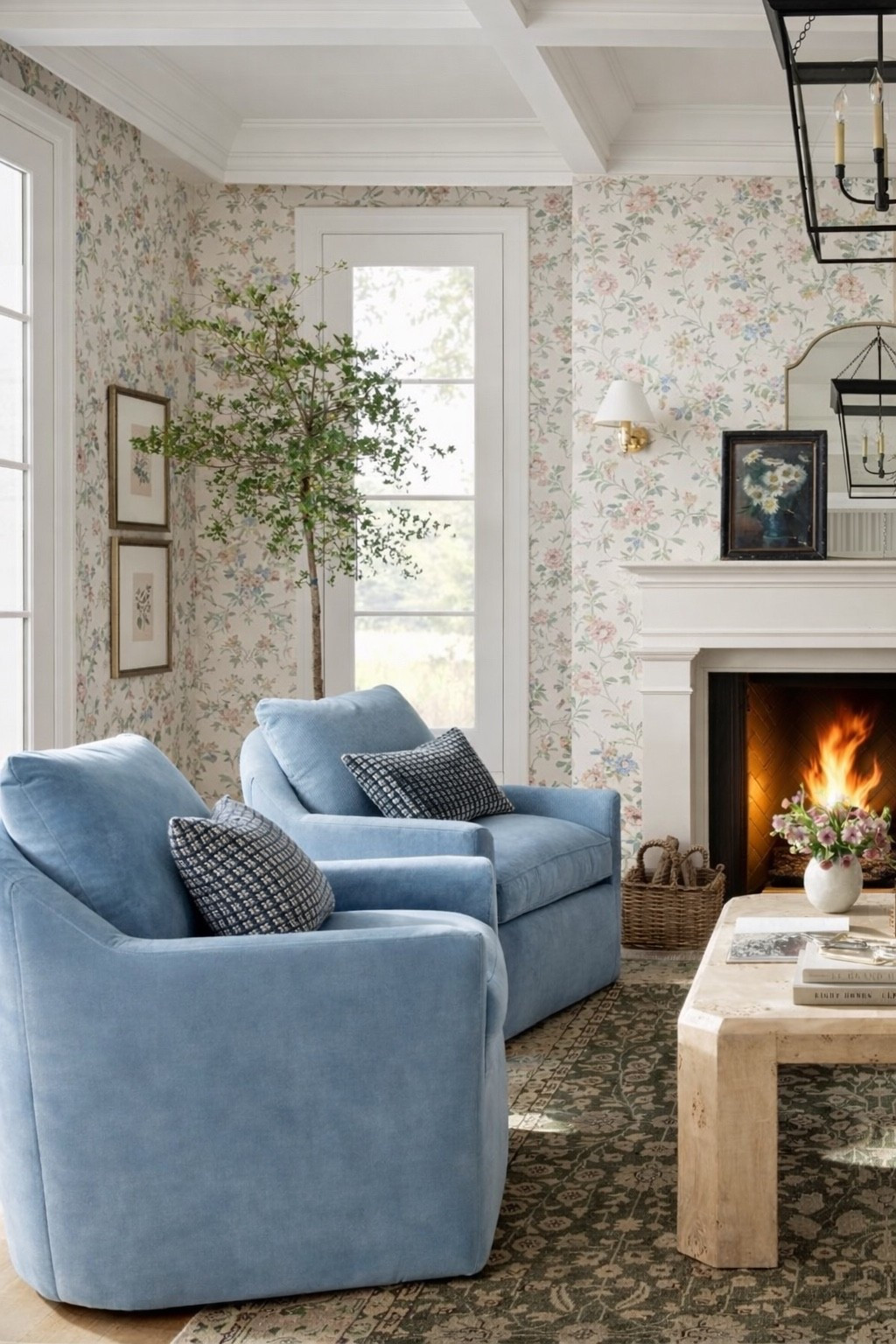 If you’re in the market for new accent chairs. Love these!!