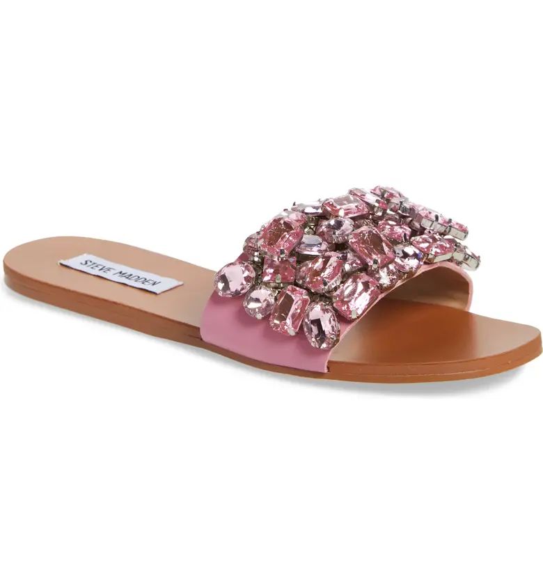 Brionna Embellished Slide Sandal | Nordstrom