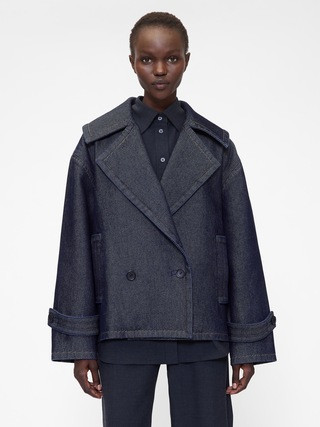GapStudio Denim Cocoon Coat | Gap (US)