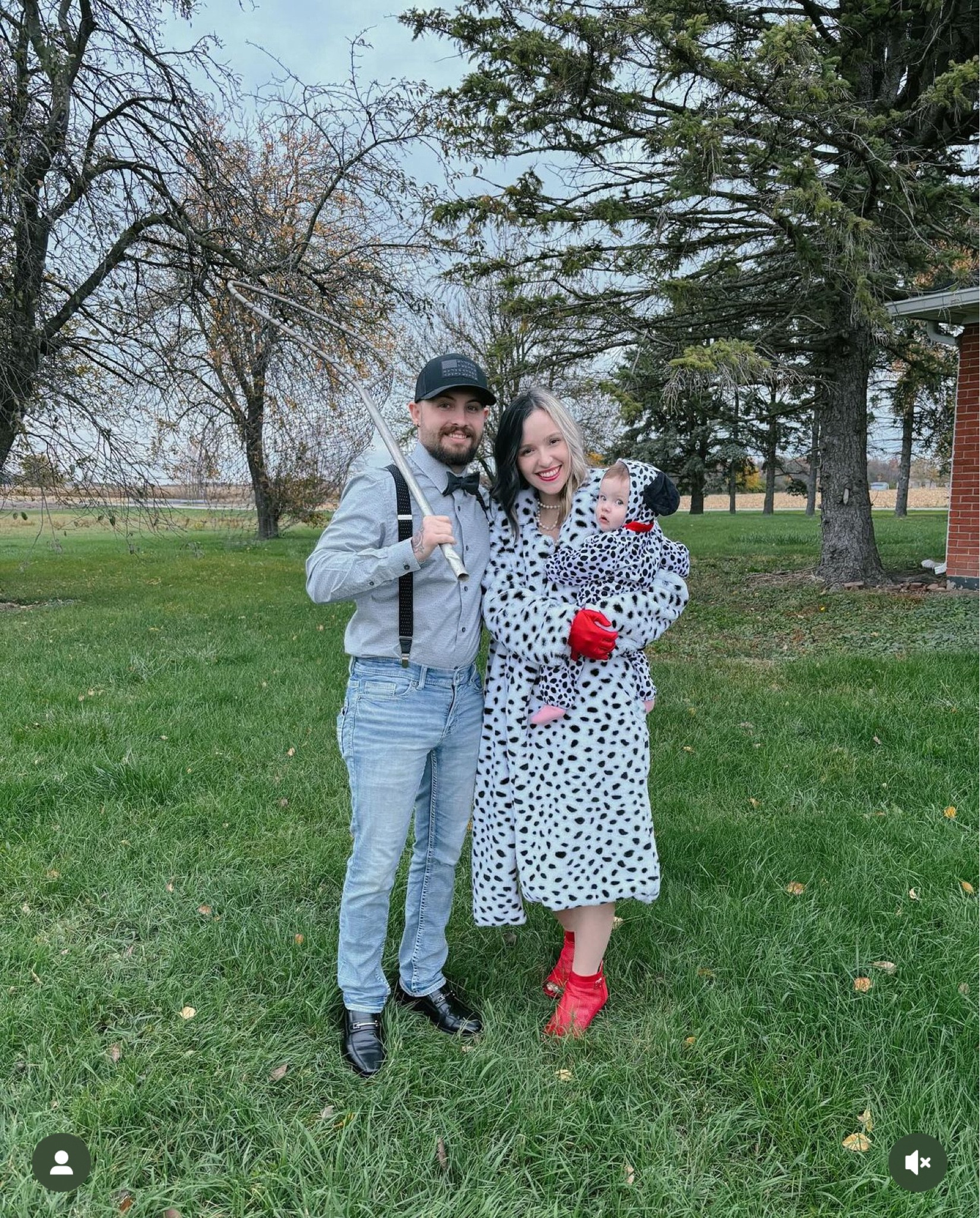 Cruella, dalmation, and dog catcher, oh my!!! #101Dalmations #Halloween #Costume #Dressup #Cruella 

#LTKParties #LTKSeasonal