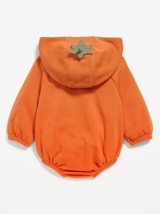 Unisex Pumpkin Costume Hooded One-Piece Romper for Baby | Old Navy (US)