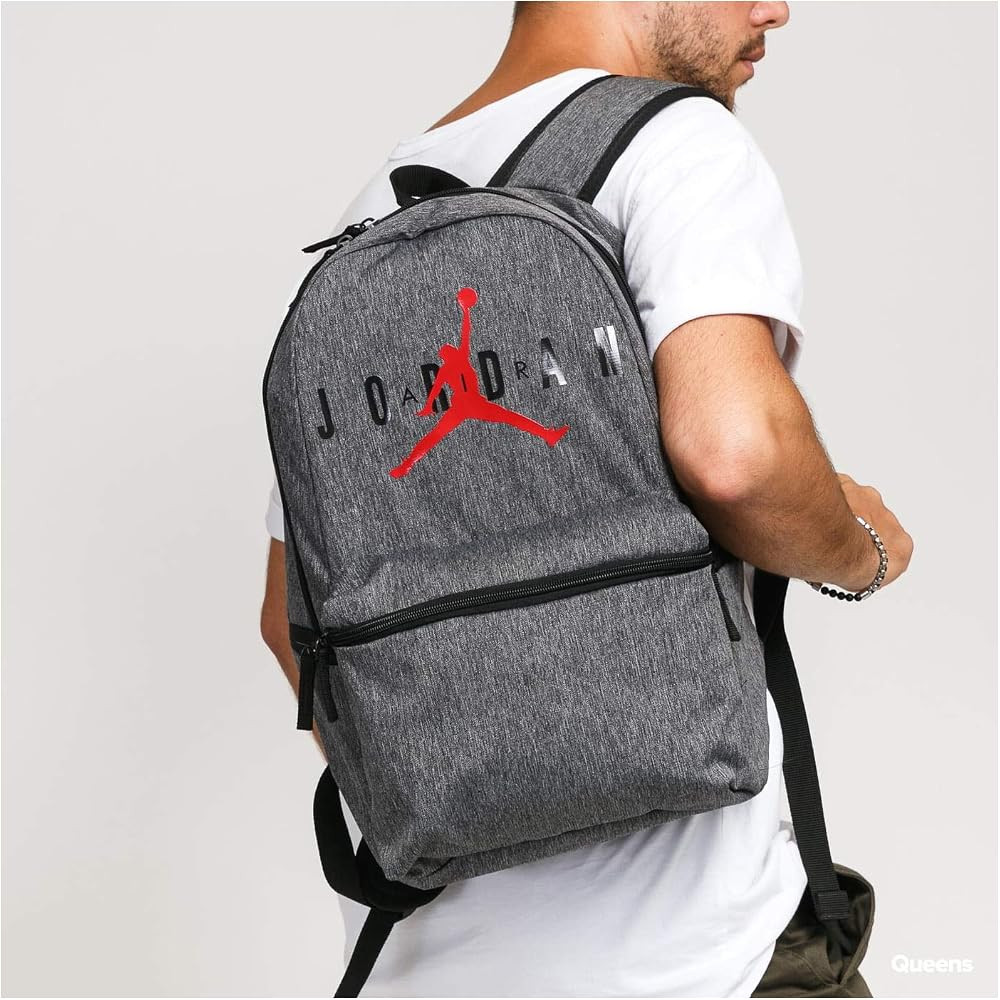 Nike Air Jordan HBR Air Backpack (One Size, Grey) | Amazon (US)