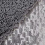 Better Homes & Gardens Nordic Ultra Plush Blanket with Sherpa reverse, 90" x 92", Grey waffle emb... | Walmart (US)