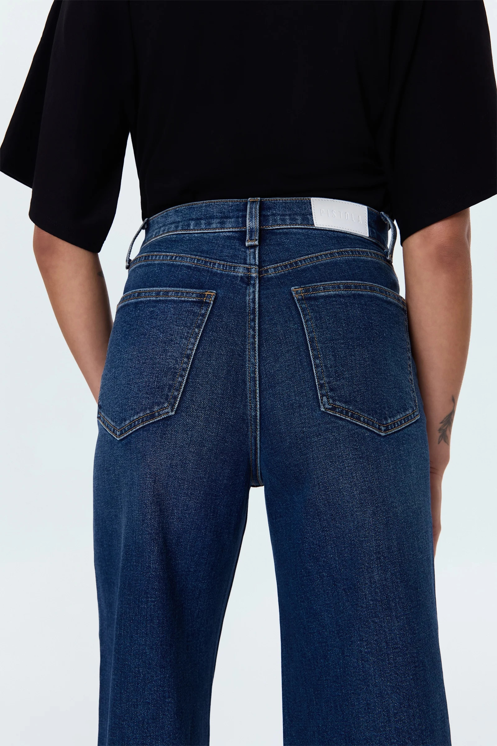 Lana High Rise Ultra Wide Leg Jean - Broadway | Pistola Denim
