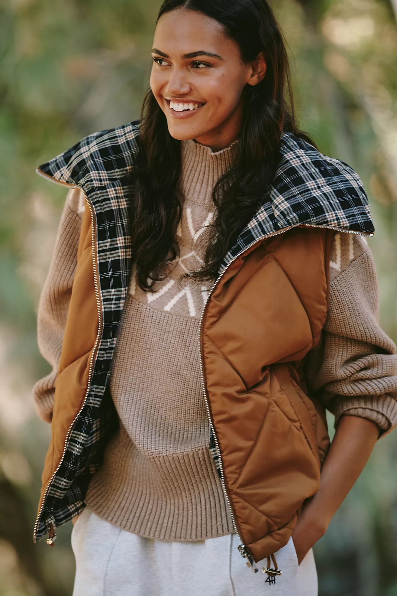 Varley Miya Reversible Gilet Vest | Anthropologie (US)