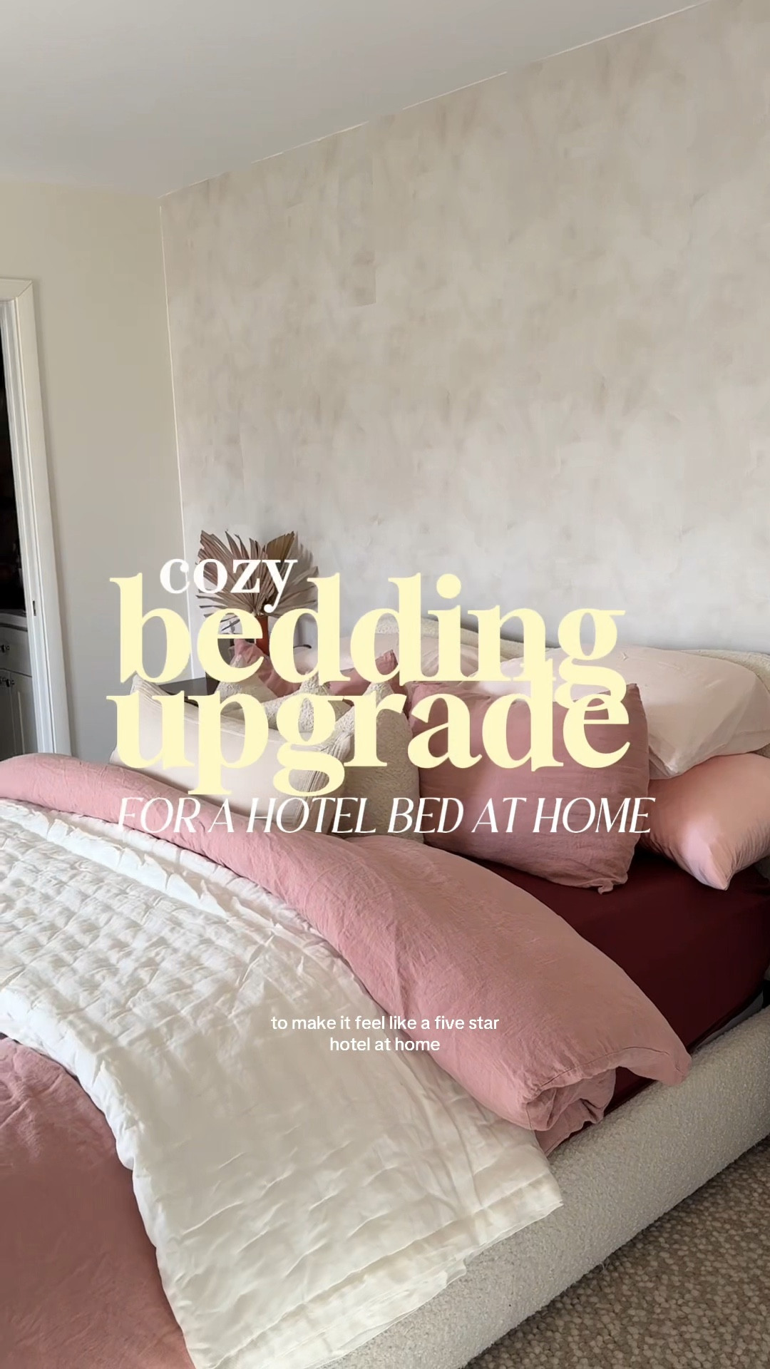 Save this fluffy duvet hack for the easiest way to upgrade your bedding at home! Using this fluffy duvet hack will take your bed from flat and boring to a hotel level of comfort 

All of my linen bedding is from quince but my fluffy duvet insert is from amazon. The amazon big spring sale starts tomorrow from 3/25-3/31. Shop this fluffy duvet insert and all of my favorite bedding finds while they’re on sale!


#LTKselfcare #LTKSaleAlert #LTKHome