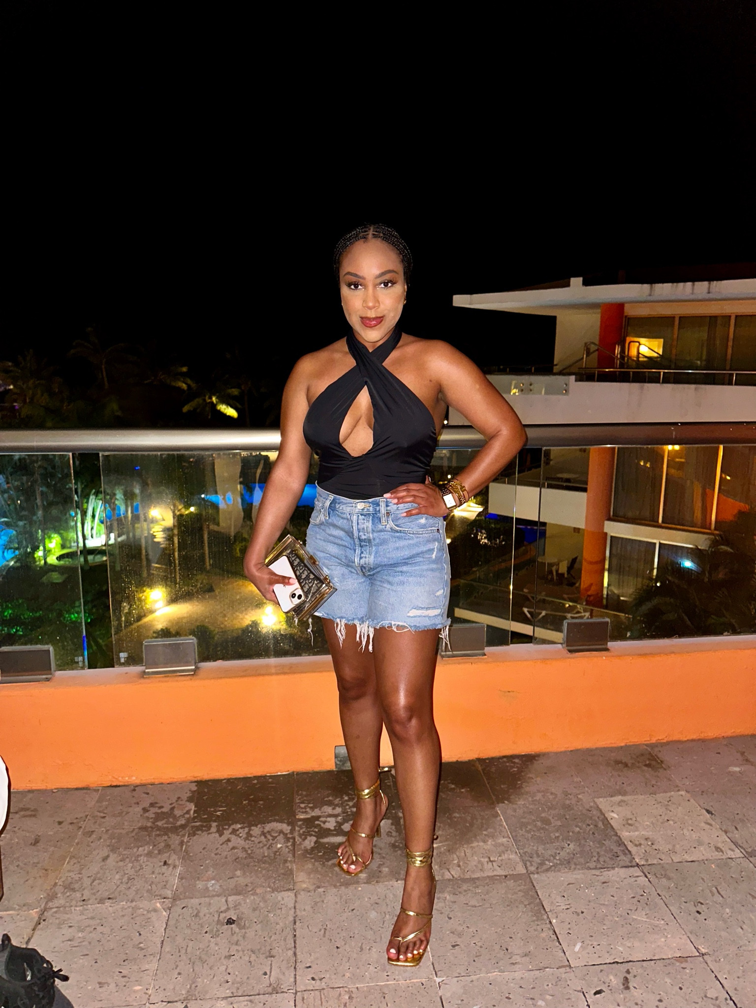 Spring/Summer dinner outfit✨
Cut off shorts, a fun top, and strappy heels will forever be my go-to fit!

#LTKunder100 #LTKFind #LTKSeasonal