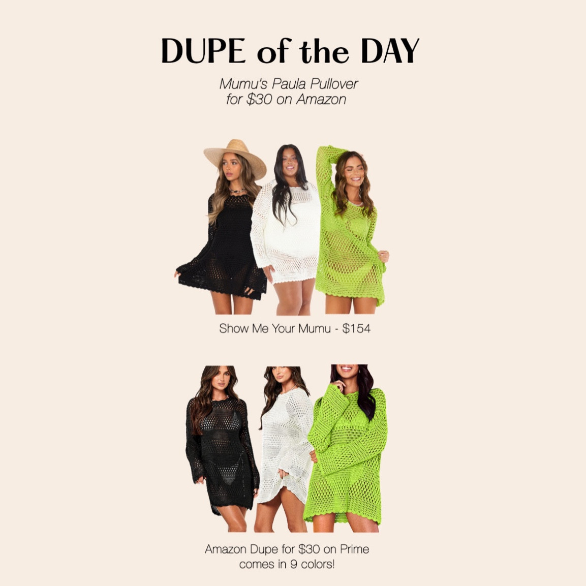 Uploading a video of this Show Me Your Mumu “Paula Pullover” dupe tomorrow! It’s so good y’all! Basically a 1 for 1 copy. 

#LTKunder50 #LTKSeasonal #LTKsalealert