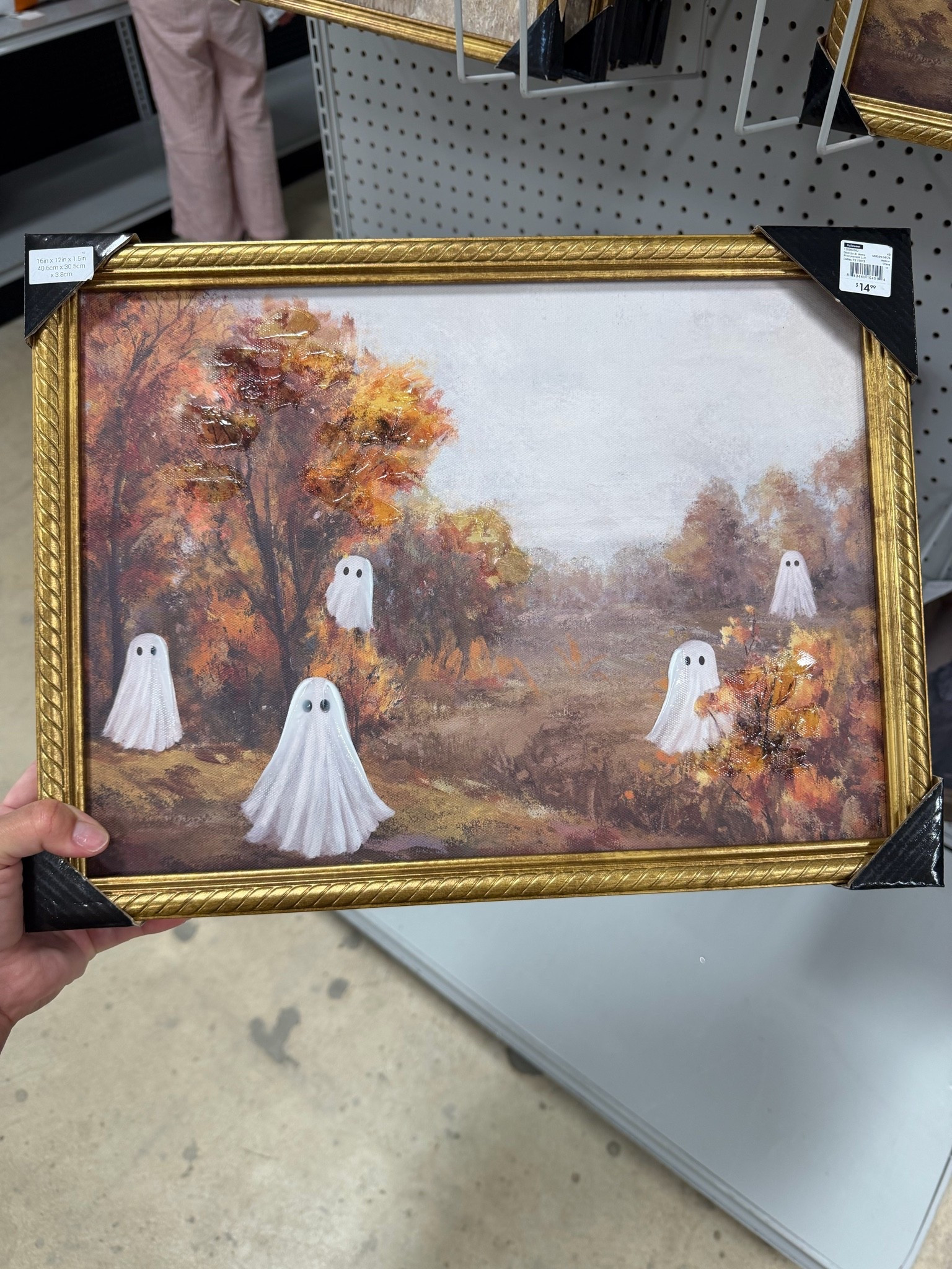 Ghost framed art 
#framedart #walldecor #halloweendecor #homedecor #falldecor

#LTKHome #LTKSeasonal