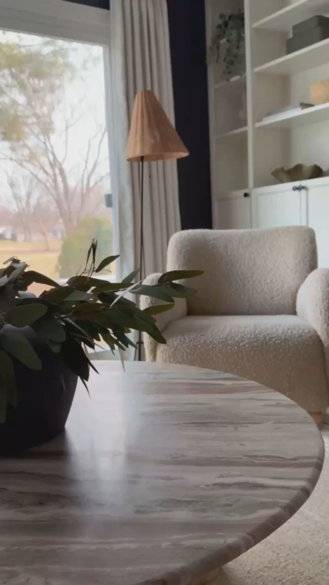 The coziest teddy chair! I love the soft fabric on this chair. We have had it for a few years now and the texture paired with the bun feet creates a modern mix. 

#LTKHome