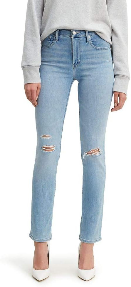 Levi's Women's 724 High Rise Straight Jeans | Amazon (US)