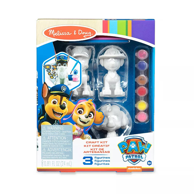 Melissa & Doug PAW Patrol Pup Figurines Craft Kit, Multi | Kohl's