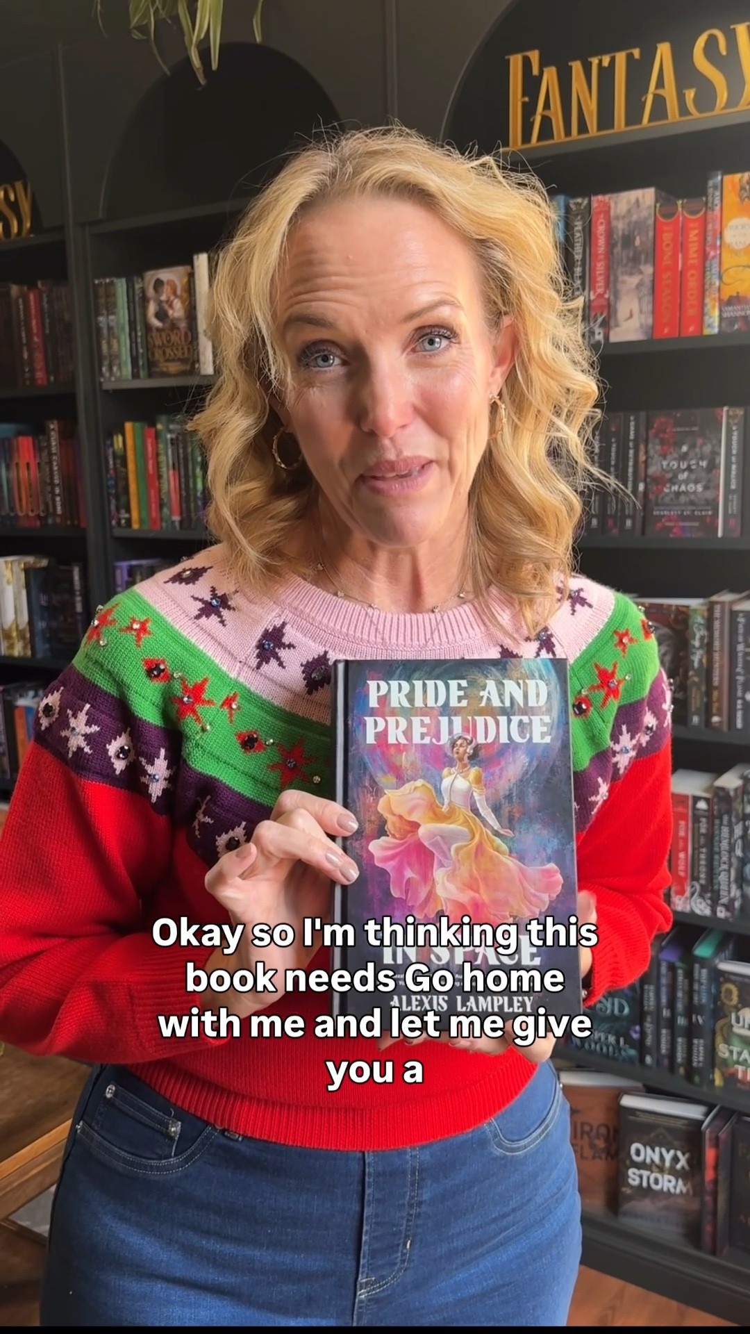 A fun Saturday usually involves a bookstore. Today I visited a cute one in Provo, Utah called Planted in Pages. While there I saw a book called Pride and Prejudice in Space. I am intrigued!

#LTKstorytime #LTKHoliday #LTKdayinmylife