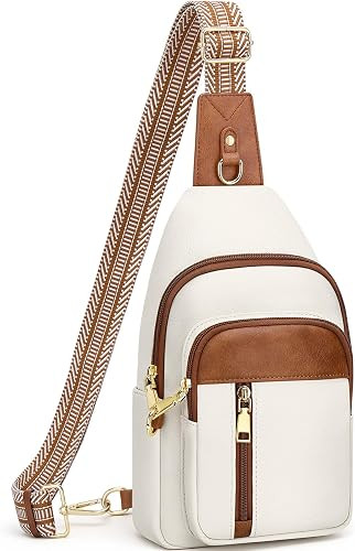 Anti Theft Crossbody Bags for Women RFID Sling Bag, Vegan Leather Cross Body Travel Purse for Wom... | Amazon (US)