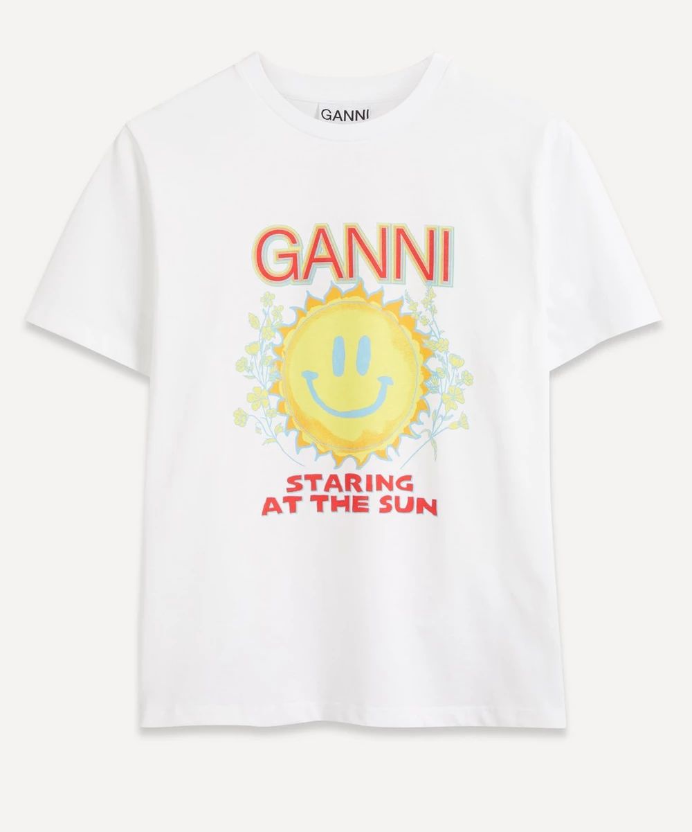 Staring at the Sun Smiley Logo T-Shirt | Liberty London (UK)
