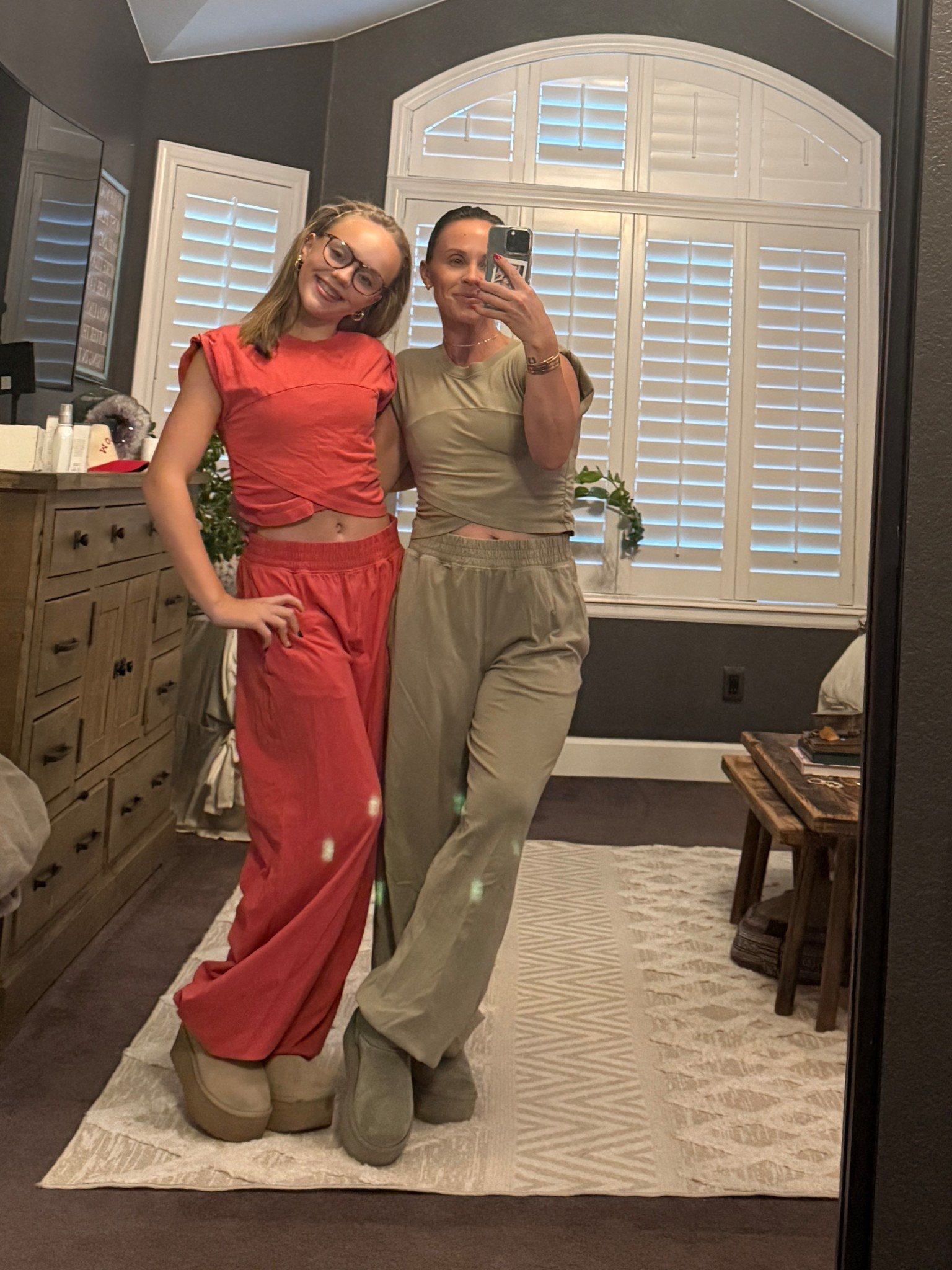 Twinning with my best girl 💚❤️

#LTKmomlife #LTKHoliday #LTKPetite